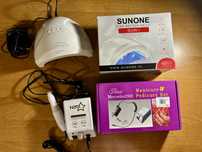 Lampa UV Sunone i Frezarka Nova
