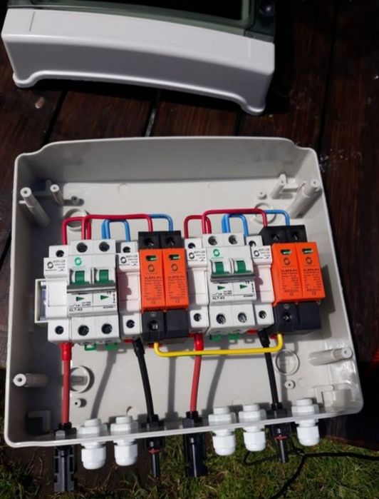 Щит захисту сонячних панелей на 2 PV