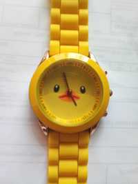 Часы годинник подросток/девушка желтые, большие

Годинник