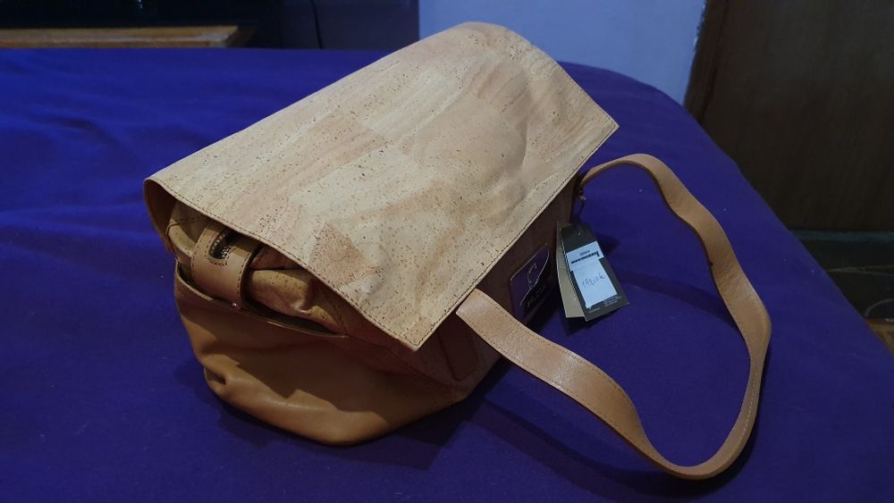 Mala senhora pele cortiça Pelcor