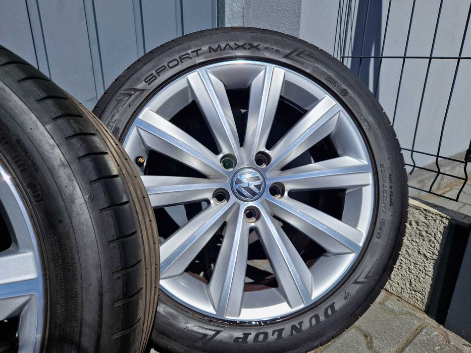 Felgi koła aluminiowe lato 235/45 R17 ET47  VW Passat Golf 5X112