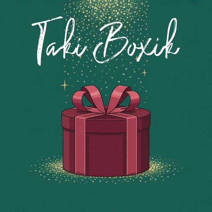 Box prezentowy Mikołajkowy/ Świąteczny