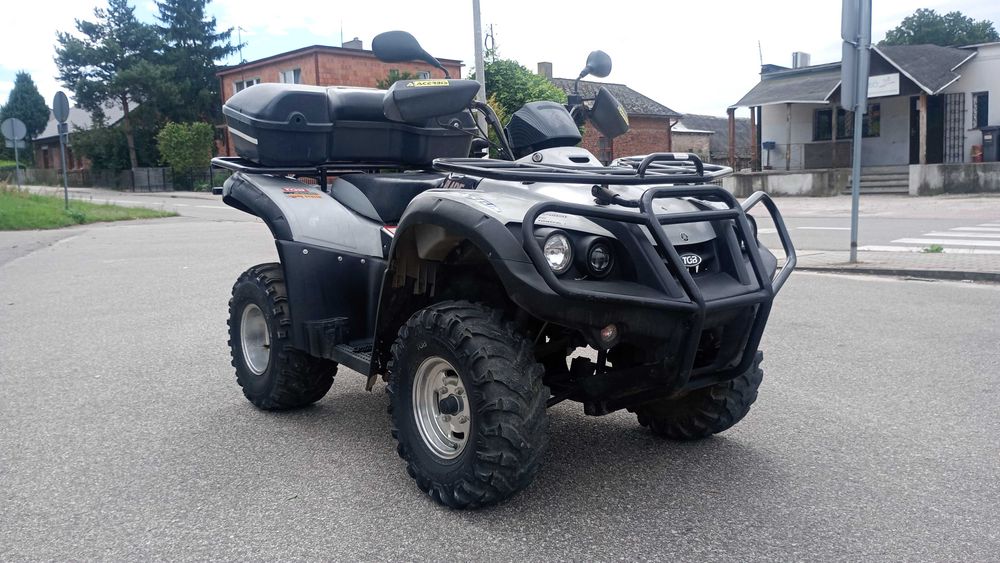 Duzy TGB BLADE 325 homologacja L7e alu kufer ładny!Kawasaki KVF360 4x4
