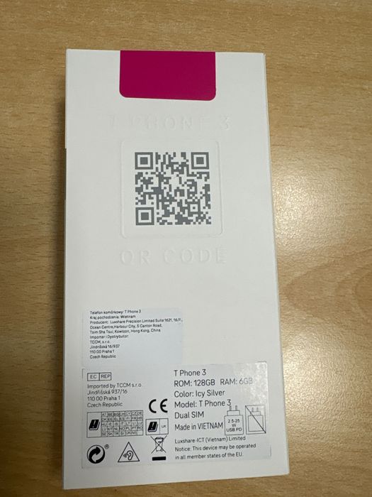 Smartfon T-Phone słuchawki bezprzewodowe okładka ochronna