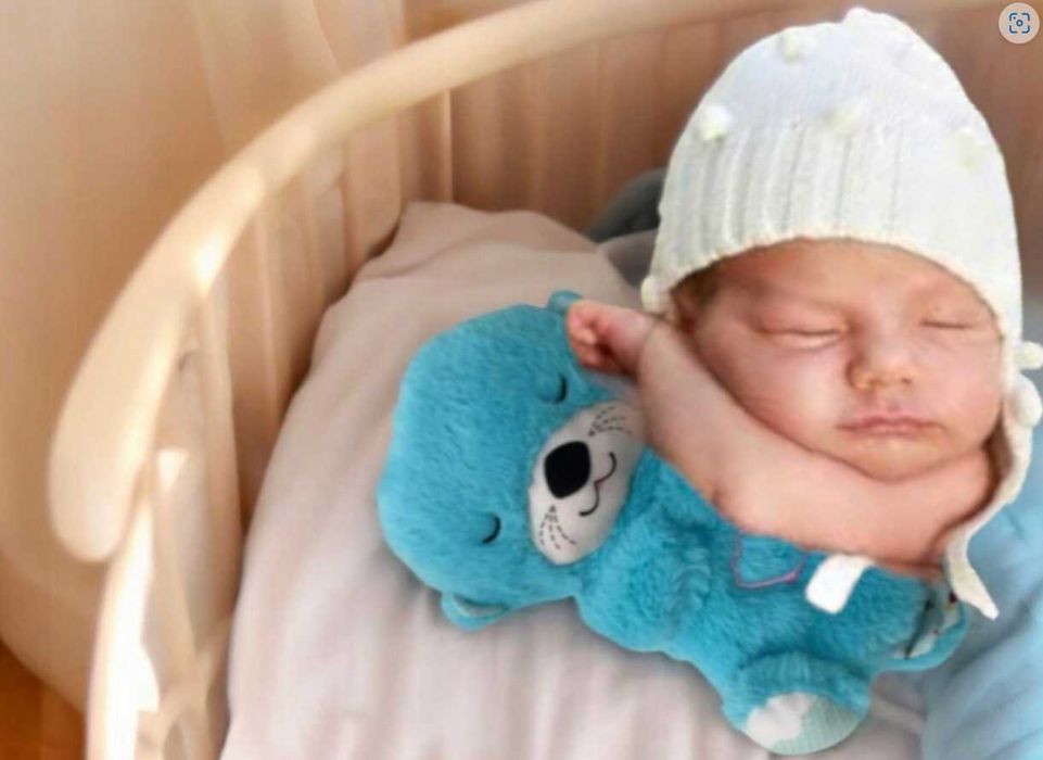 Wydra Szumiś Oddychająca przytulanka maskotka uspokajacz miś 32