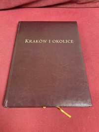 Skoczek Album Kraków i Okolice Oprawa Skórzana Złocenia