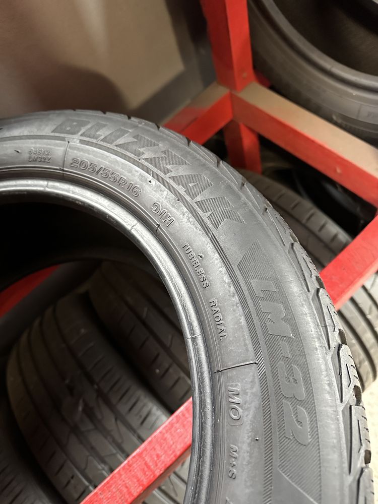 Opony 205/55/16 Bridgestone Blizzak LM-32 zimowe zima 2szt 2x komplet