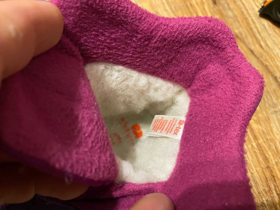 Сапожки зимние термо ботинки детские черевики на девочку Elefanten р24