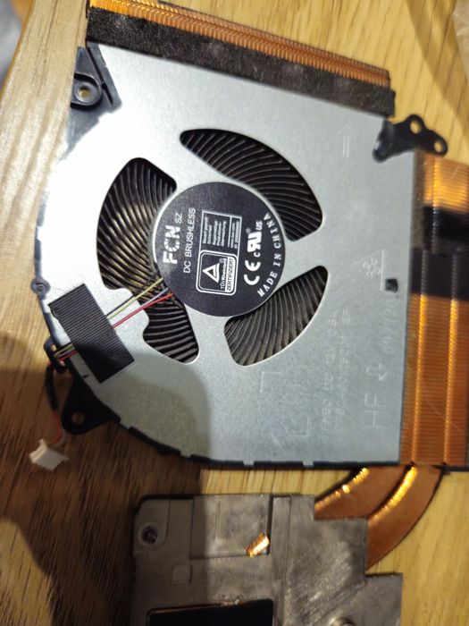 Система охлаждения ноутбука Y550AM подходит для легион 5 серий