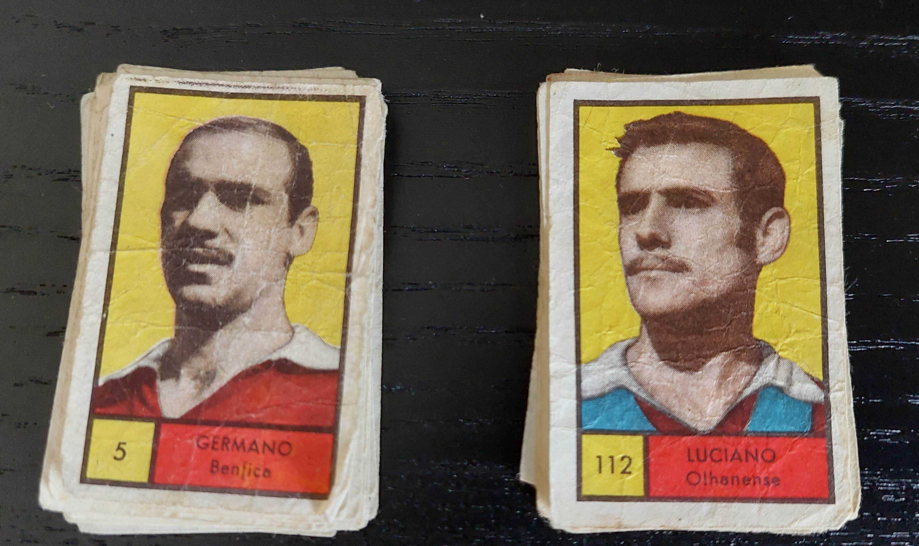 Vedetas do Futebol Nacional de 1962/63 (Isabela) Cromos Caramelos