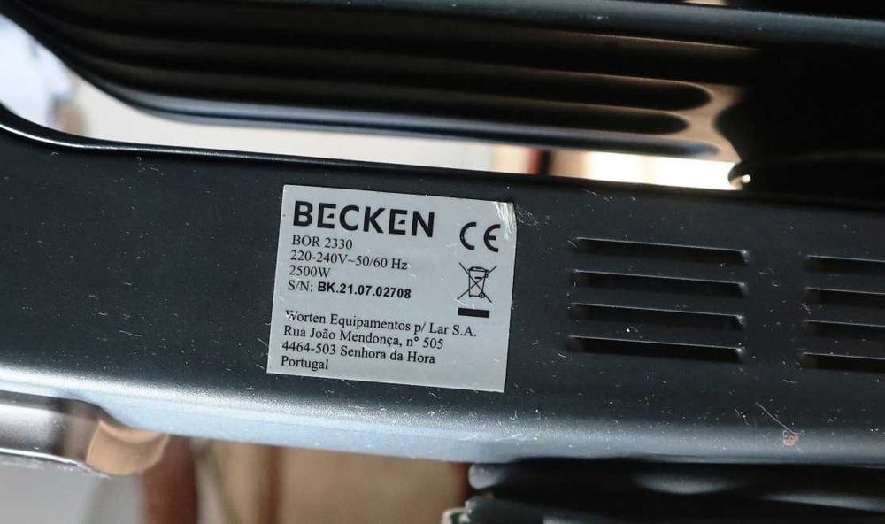Aquecedor radiador a óleo Becken 2500 watts