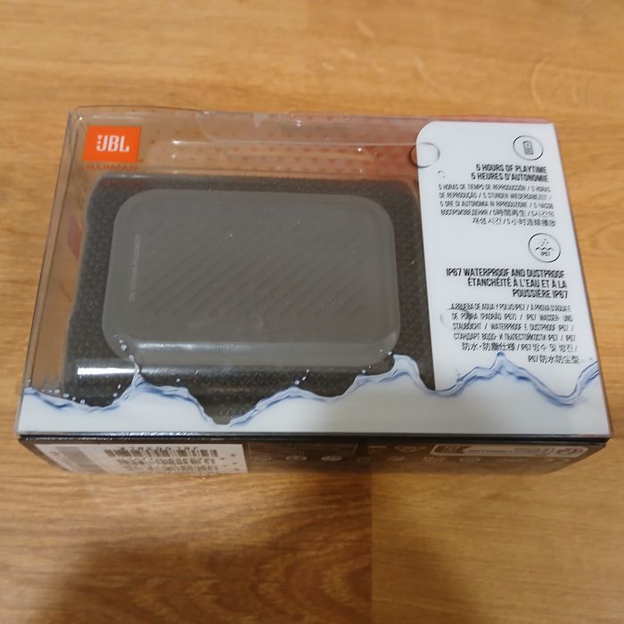 Coluna JBL GO3 preta