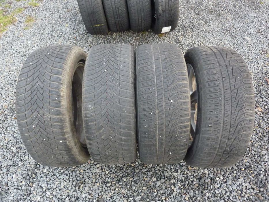 AUDI A4 B8 A6 C7 koła felgi opony zimowe RIAL 17 cali 5x112 225/50R17