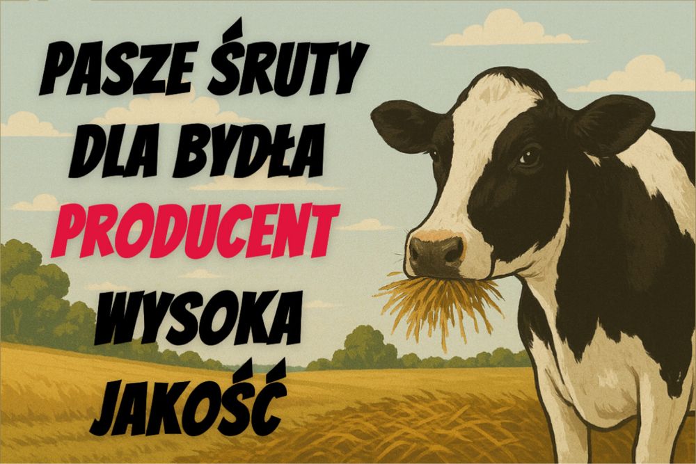 śruta dla bydła krów pasza dla zwierząt bigbag