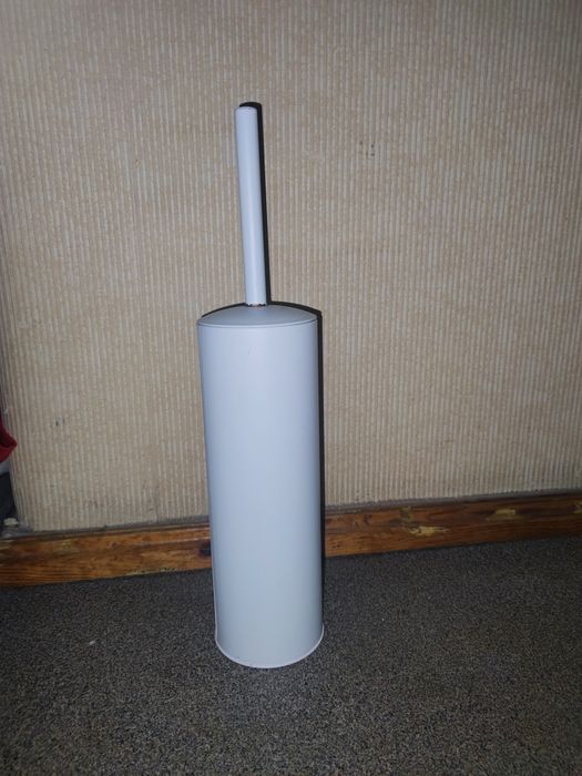 Щітка для туалету, йоршик, біла щітка для туалету jusk