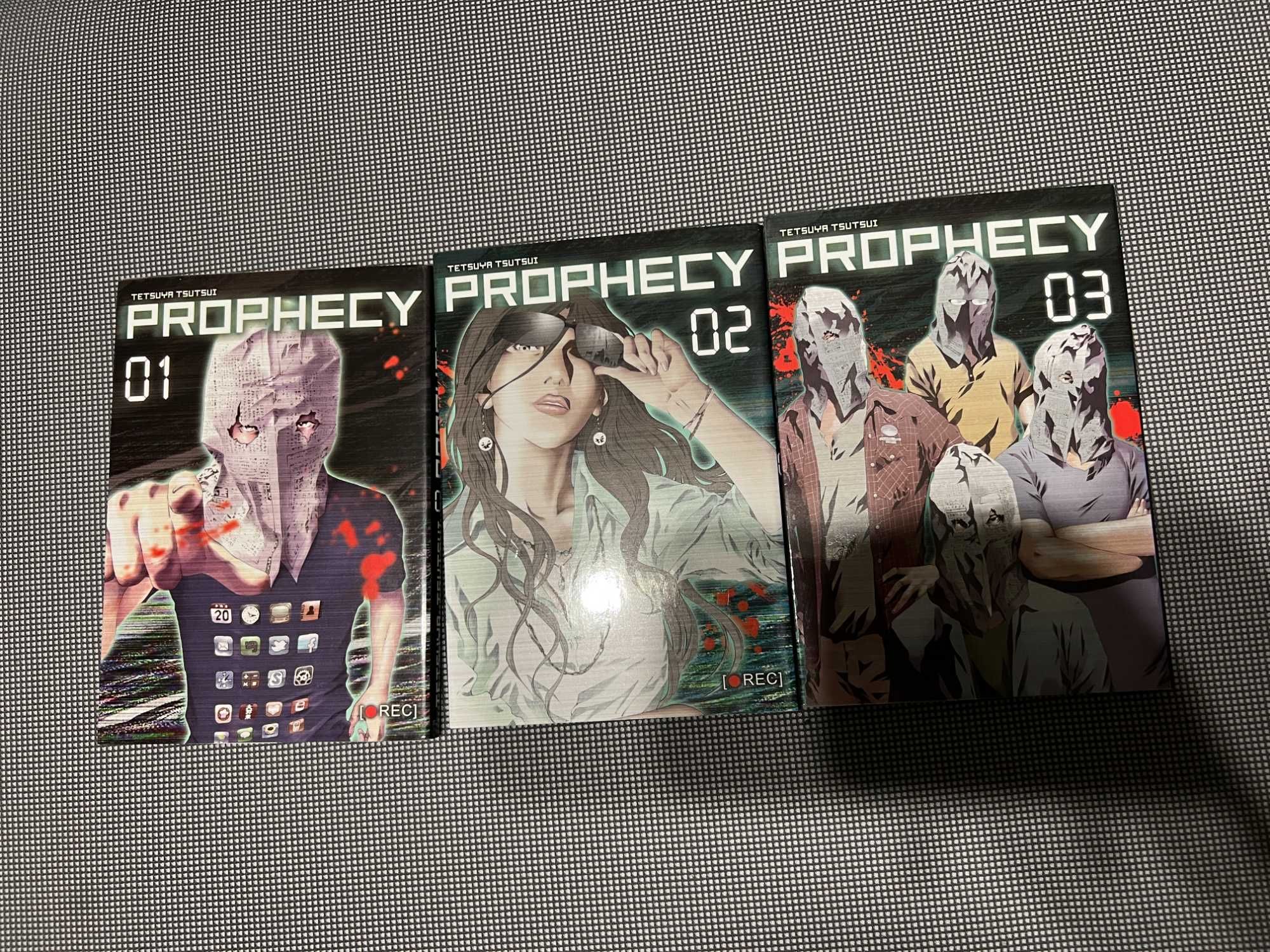 Manga Komiks Prophecy tomy 1-3 stan idealny
