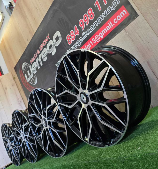 NOWE ALUFELGI RENAULT 17x5x114,3 - Austral, Koleos,Megane,Talisman,ZOE