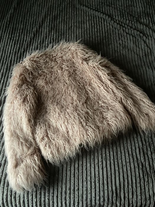 Рожева жіноча шубка