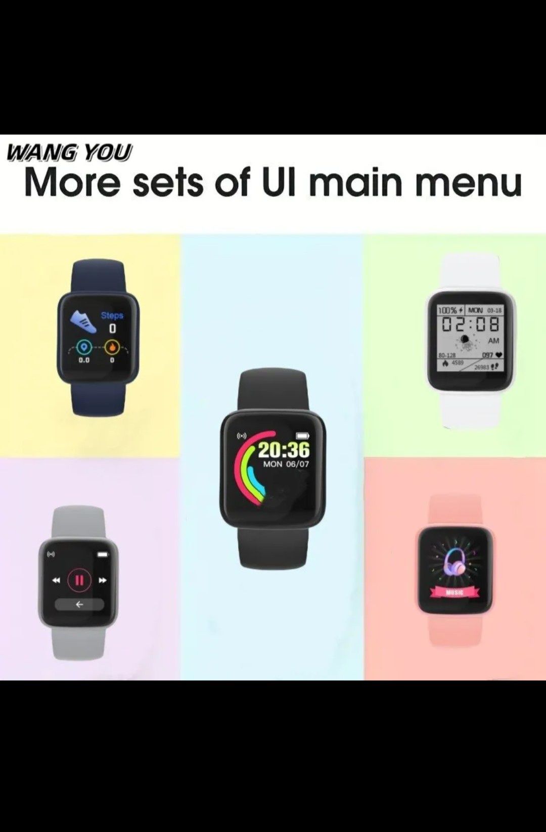 Smart watch color