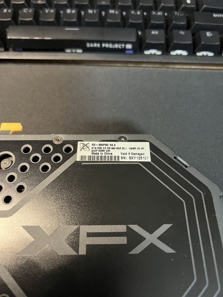 Відеокарта XFX Rx 580 8gb