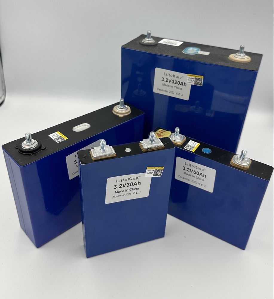 Аккумулятор 30ач LiFePO4 LiitoKala 30 Ah - 3.2V Литий-железо-фосфатный