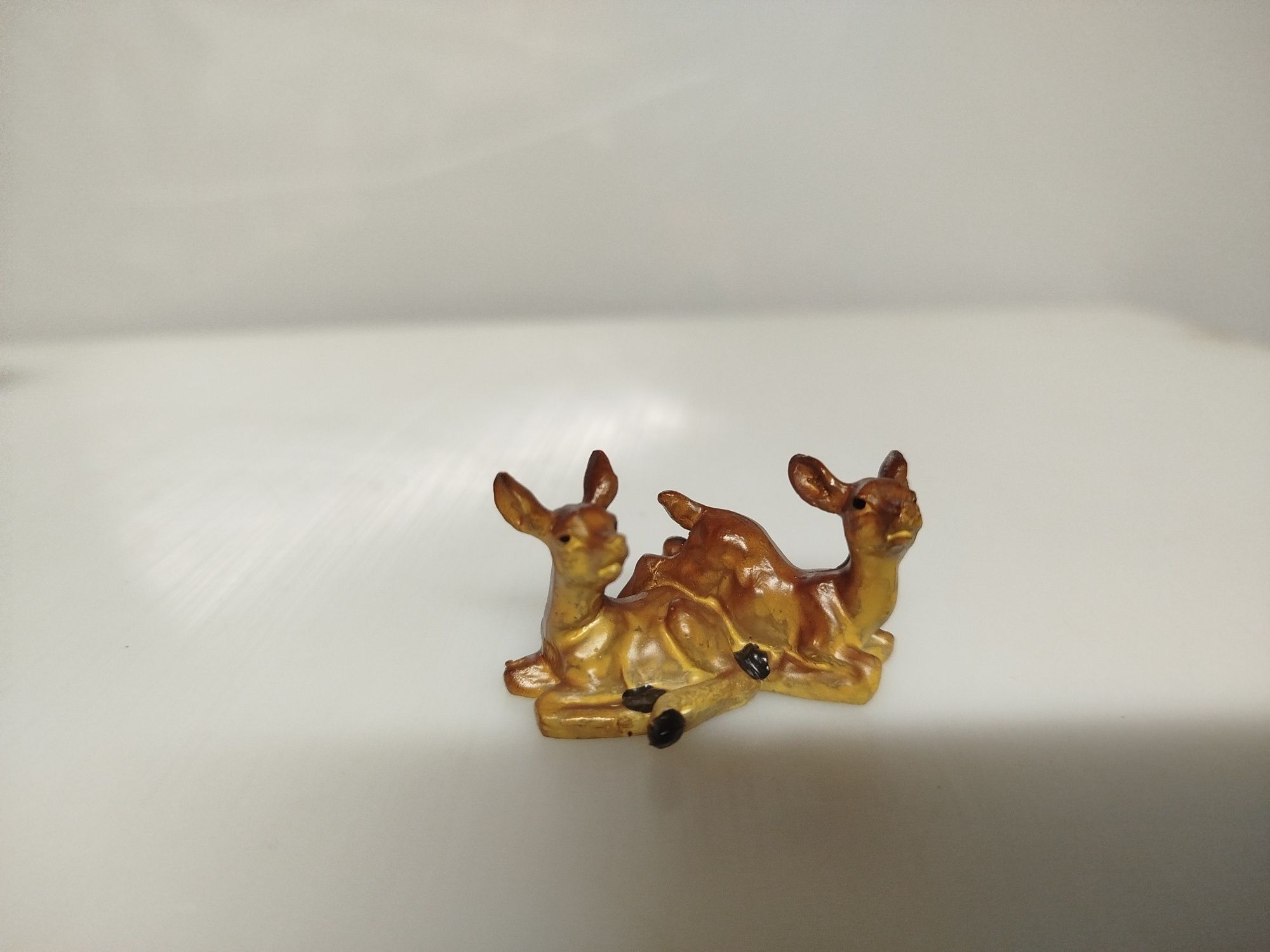 Sarenki, rodzina saren figurki do szopki bożonarodzeniowej 7cm żywica