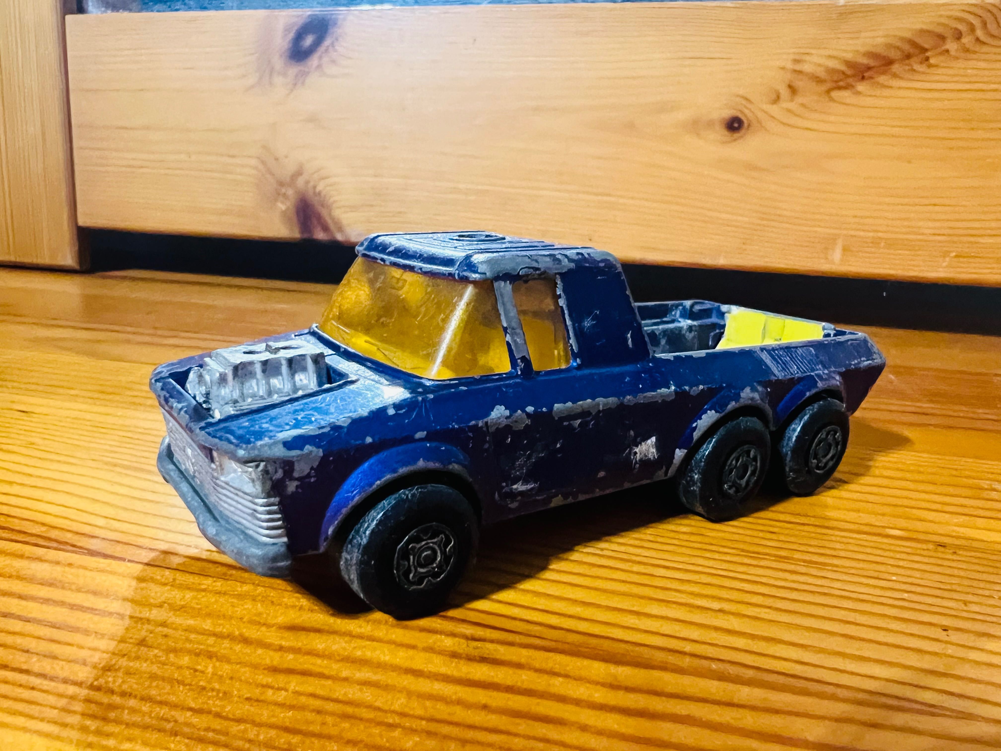 Auto Pick-up Truck Jeep MATCHBOX K-6/11 Super Kings Model 1974r Unikat