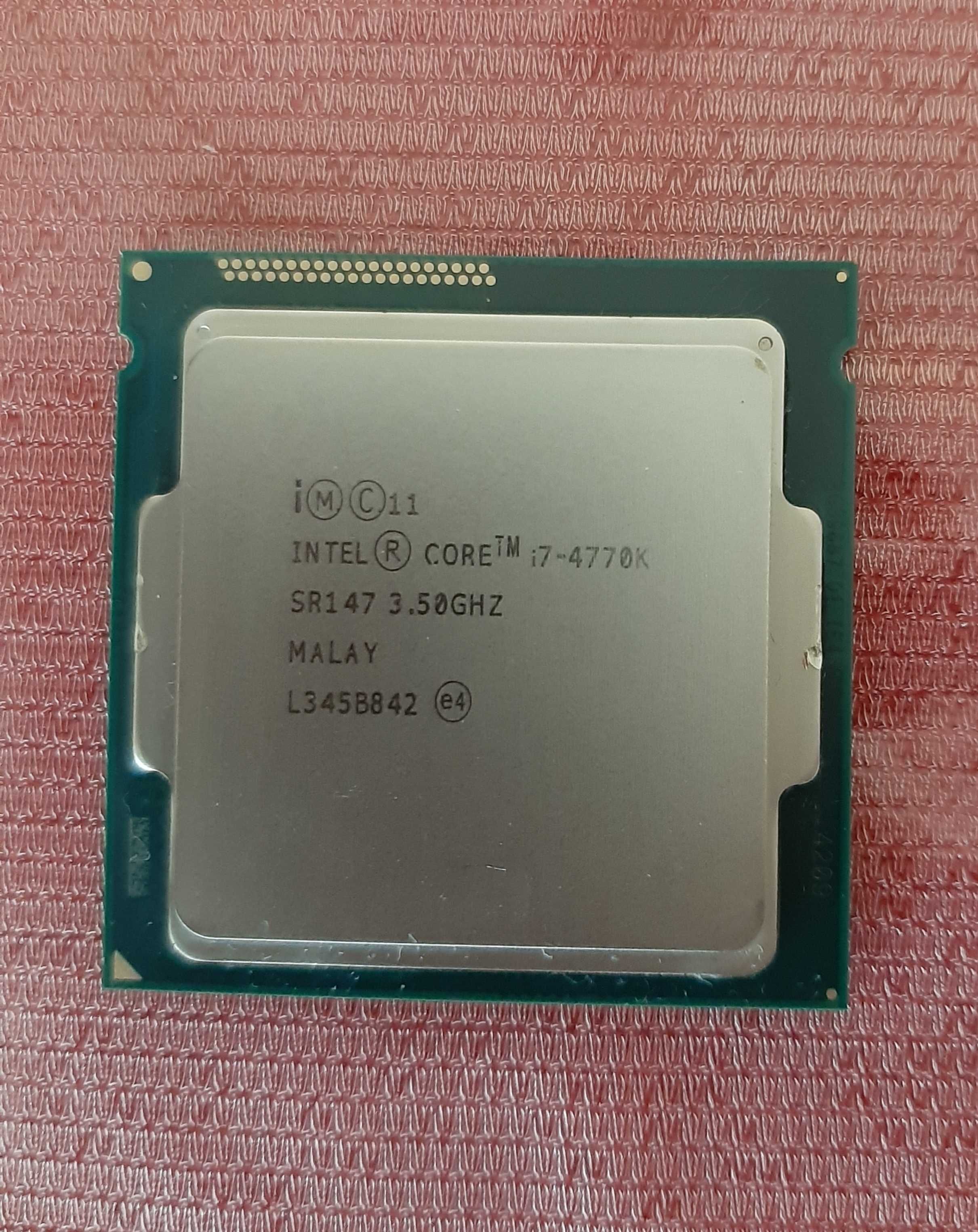 Продам процессор intel core i7 4770k 3.5-3.9GHz 84W 1150