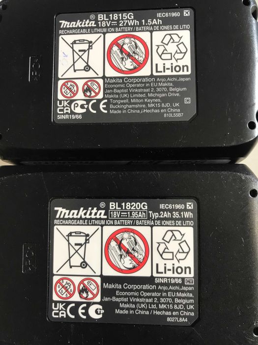 Шуруповерт Makita HP488D,гайковерт Makita TD127D з Англії