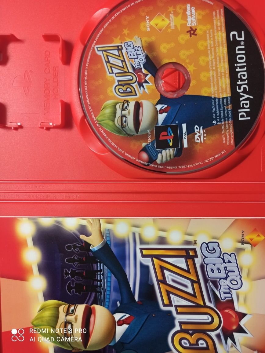 Gra na PlayStation 2 PS2 BUZZ! the BIG Quiz