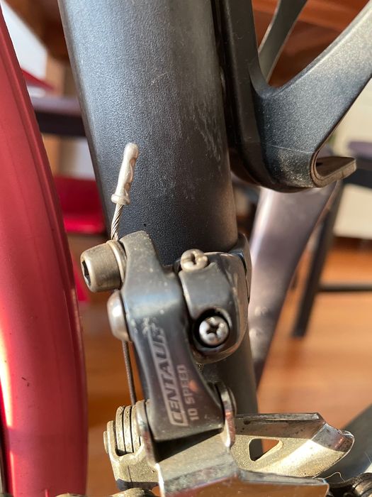 Rower Cube Agree Race karbonowy widelec, lemondki