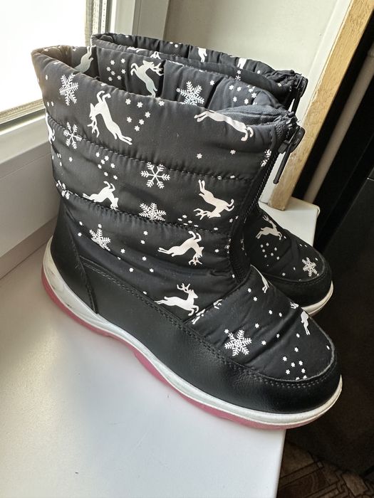 Зимние сапожки для девочки 34р. Сапоги. Чоботи
