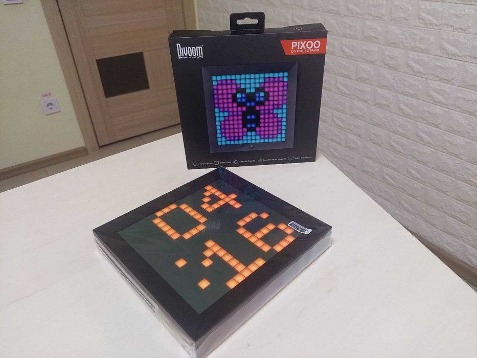 Піксельний дисплей DIVOOM Pixoo-diy pixel art frame (анімація)