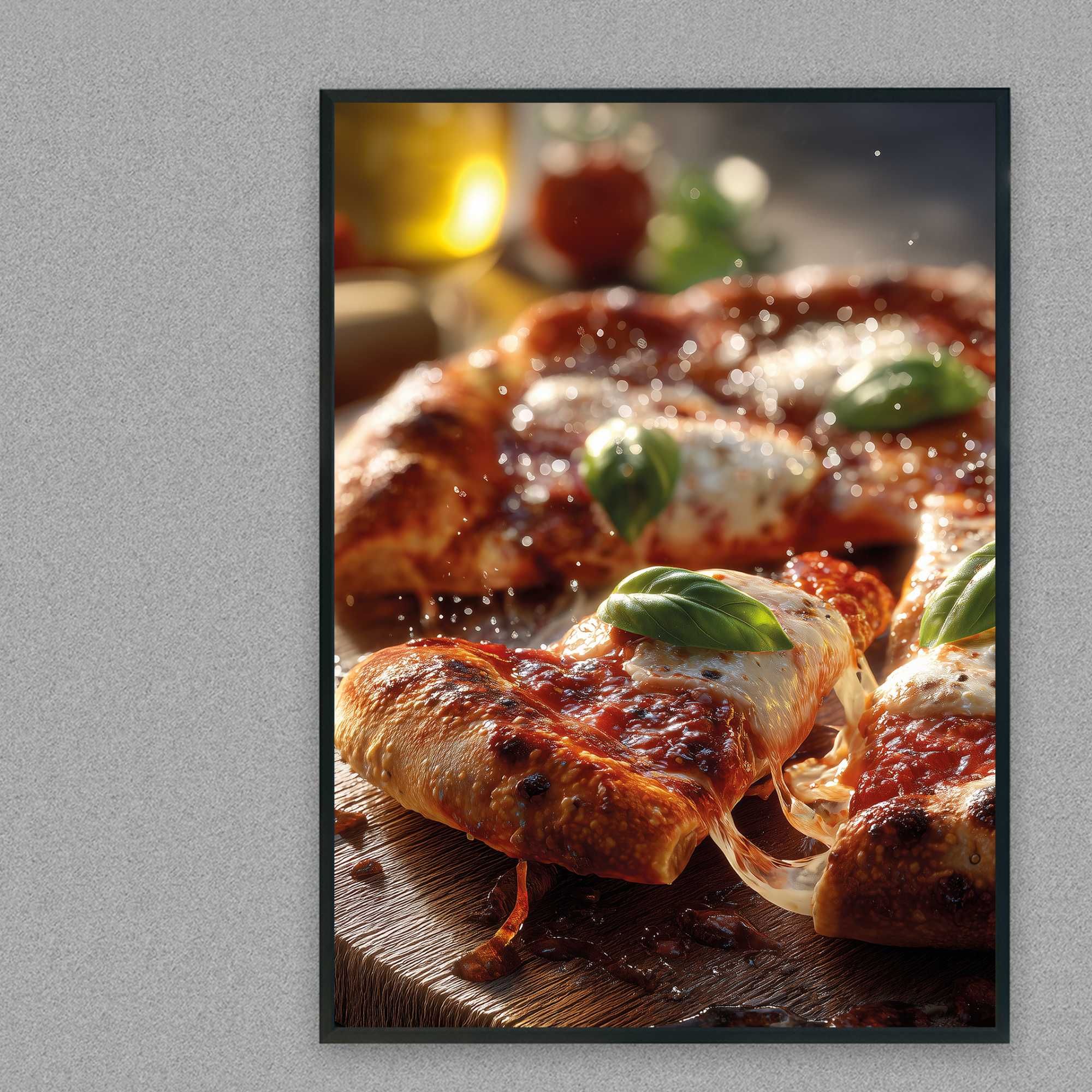 plakat pizza, plakat reklamowy pizza, obraz pizza, pizza