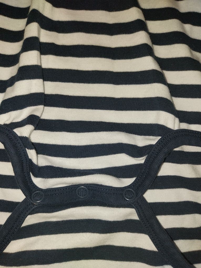Śliczne body w paseczki h&m