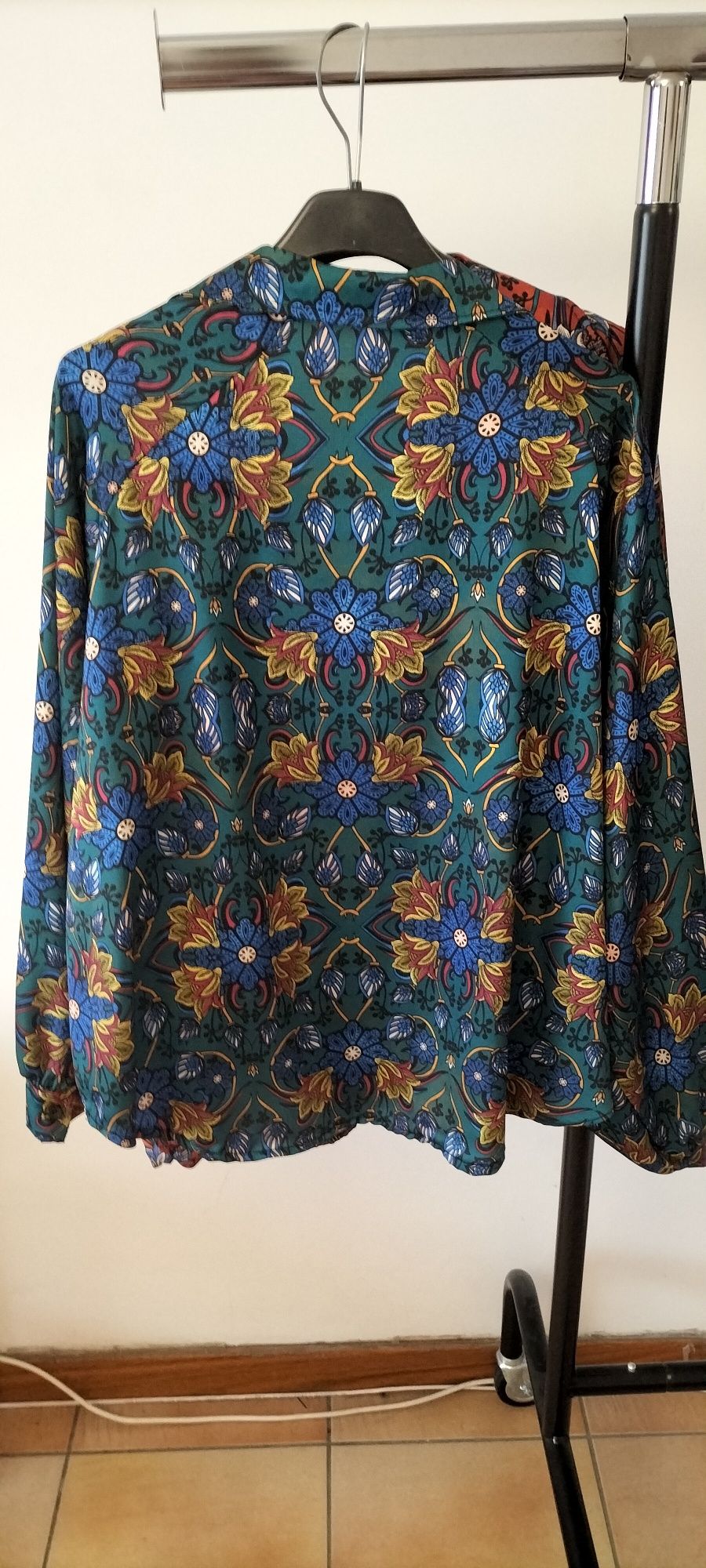 Camisa túnica floral