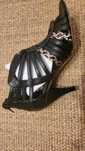 czarne damskie buty na obcasie
