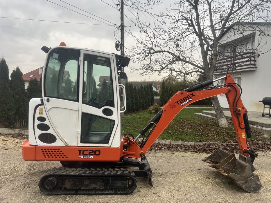 Minikoparka koparka Terex tc20 bobcat takeuchi jcb kubota