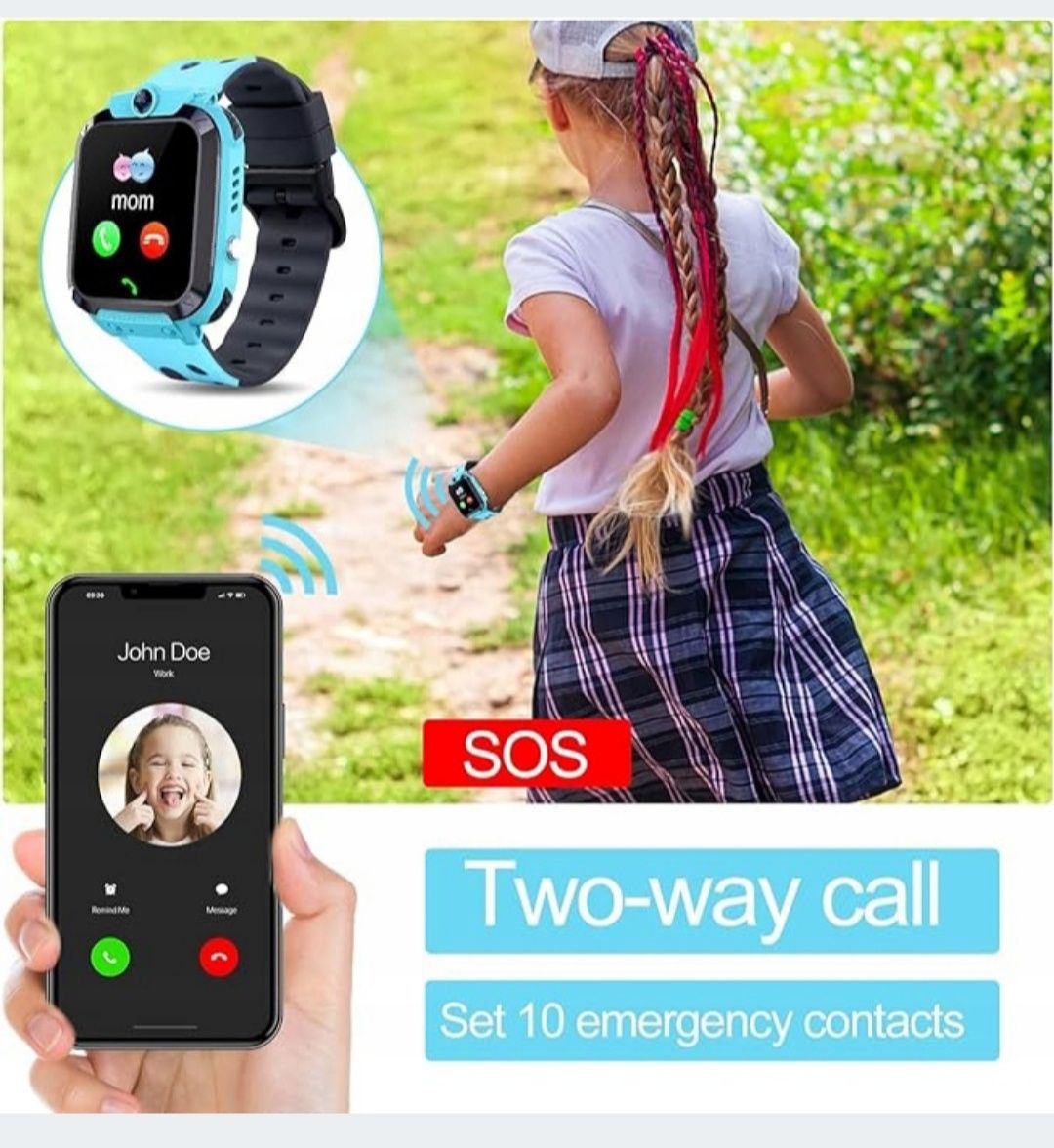 Smartwatch dla dzieci Vannico Smart Watch niebieski 3 kolory do wyboru