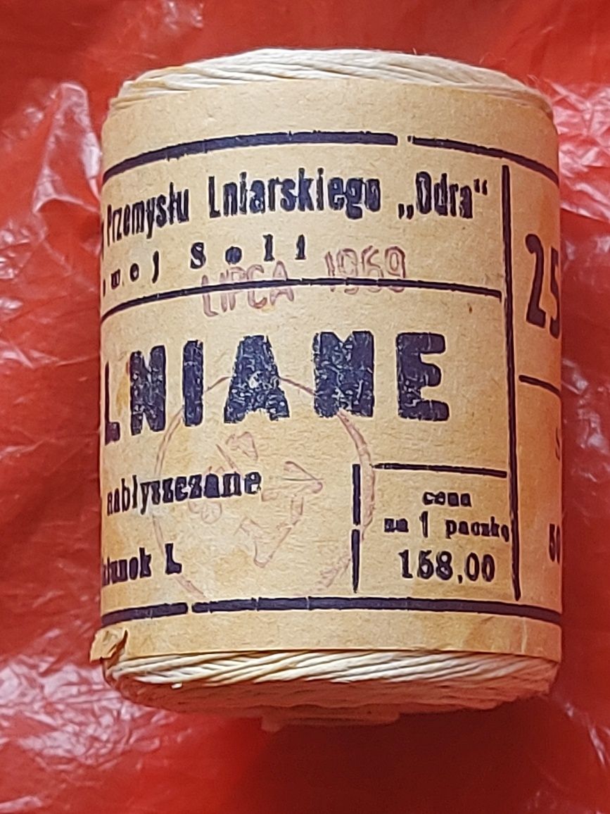 Stare nici lniane NOWE z czasów PRL 1969rok