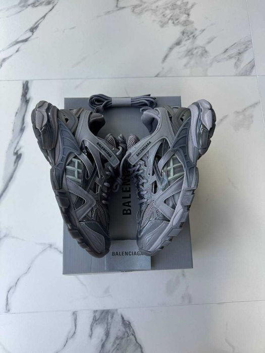 Мужские кроссовки Balenciaga Track 2 Trainer Grey. Размеры 40-45