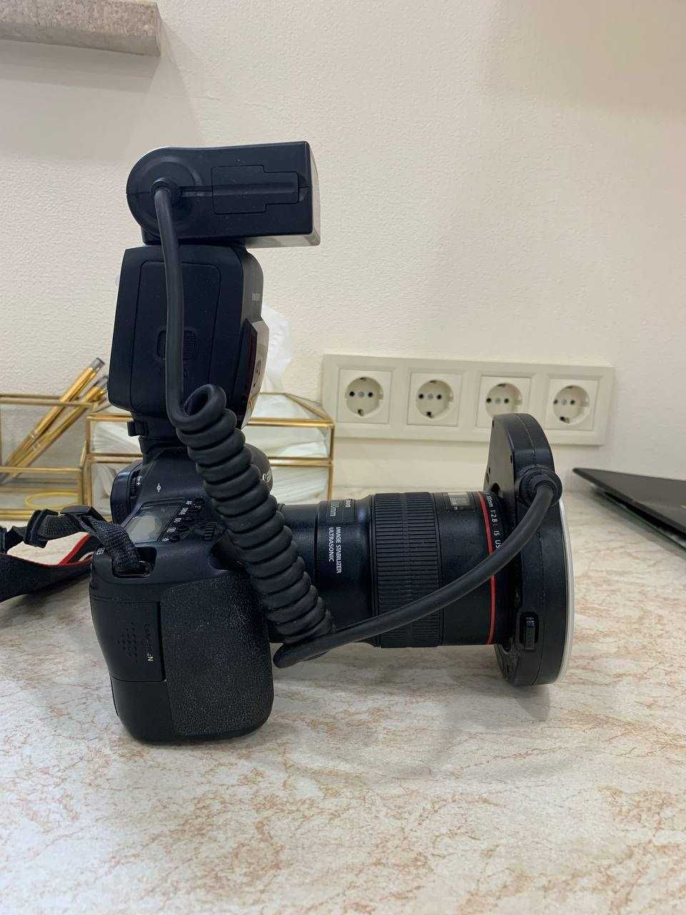 Фотоаппарат canon eos 6d + объектив макро 100мм