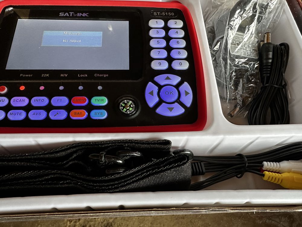 SATLINK ST-5150 DVB-S2/T2 Прилад для налаштування супутникової антени