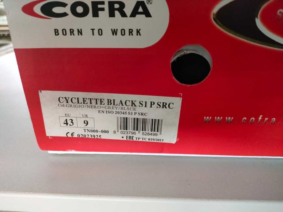 Vendo calçado de segurança da marca Cofra -NOVO