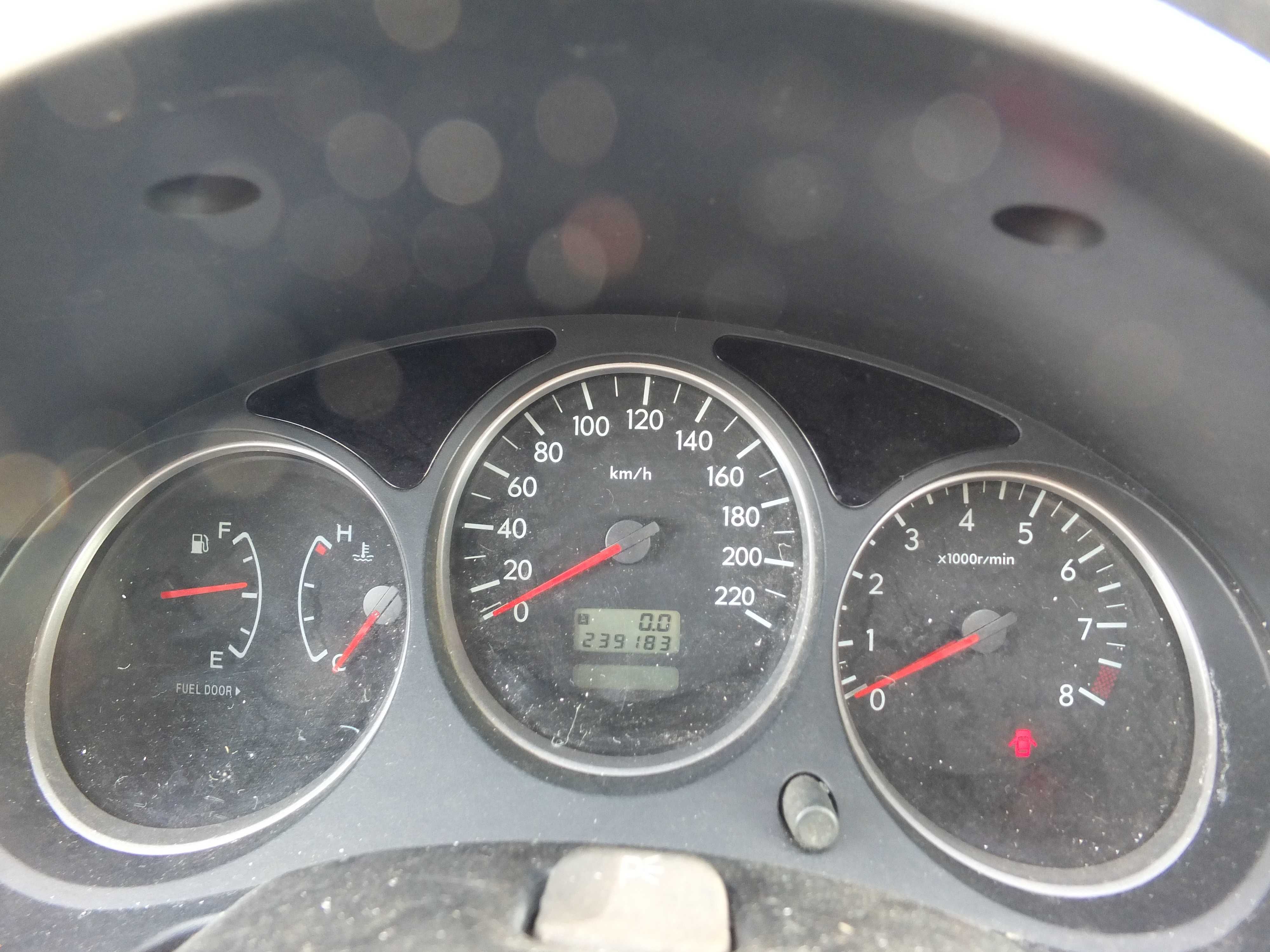 silnik EJ20F subaru forester 2.0 bi-fuel  2006r + uszkodzona karoseria