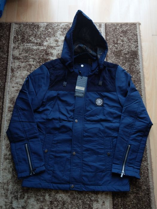 kurtka przejsciowa z kapturem