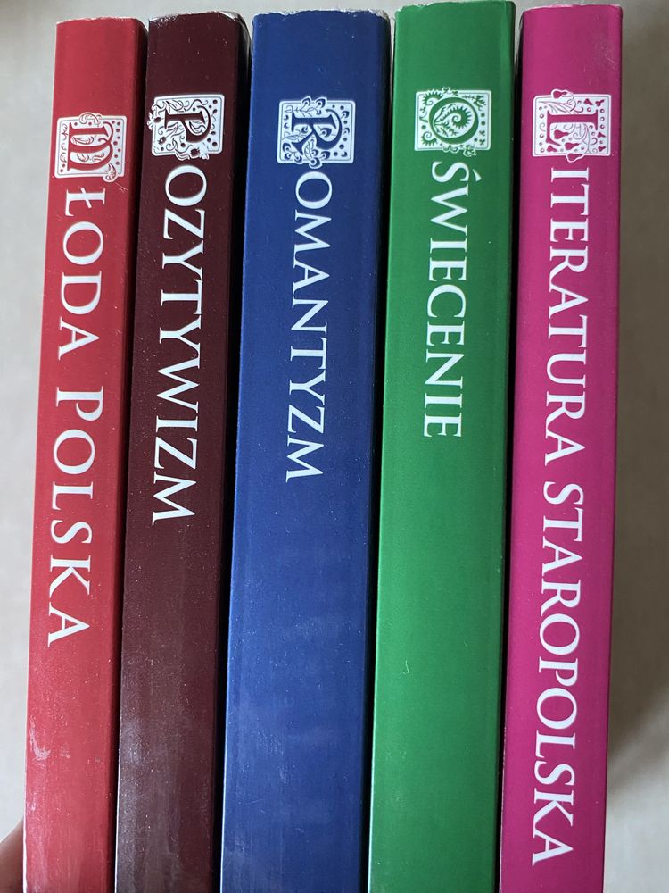 Leksykon literatury polskiej 5 części