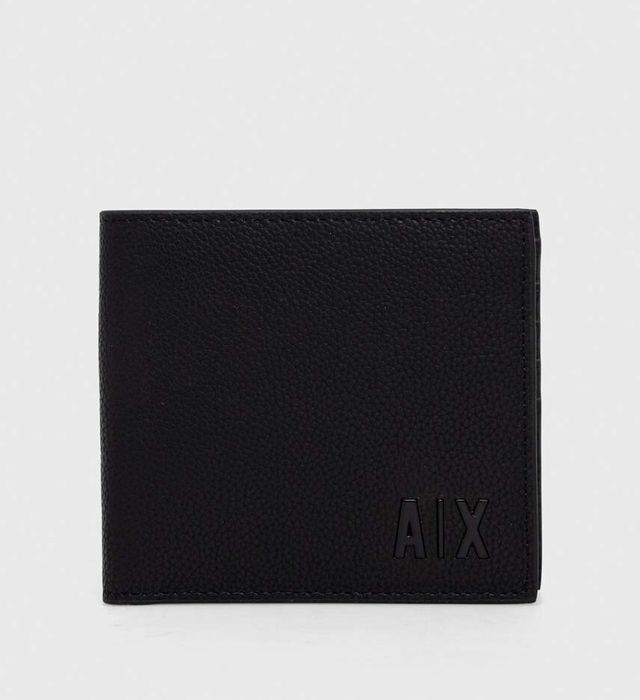 Чоловічий шкіряний гаманець портмоне Armani Exchange