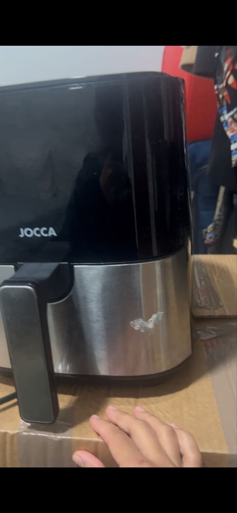 Air frier da marca jocca seminova muito boas condicoes 5L