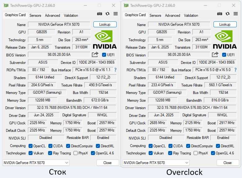 Asus RTX 5070 OC: нова ≈ 4070ti/RX 9700 в ігровий ПК ryzen/intel 5/7/9